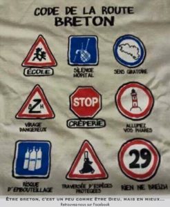 Panneaux de signalisation Bretons